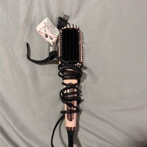 Pink Hair Straightening Brush